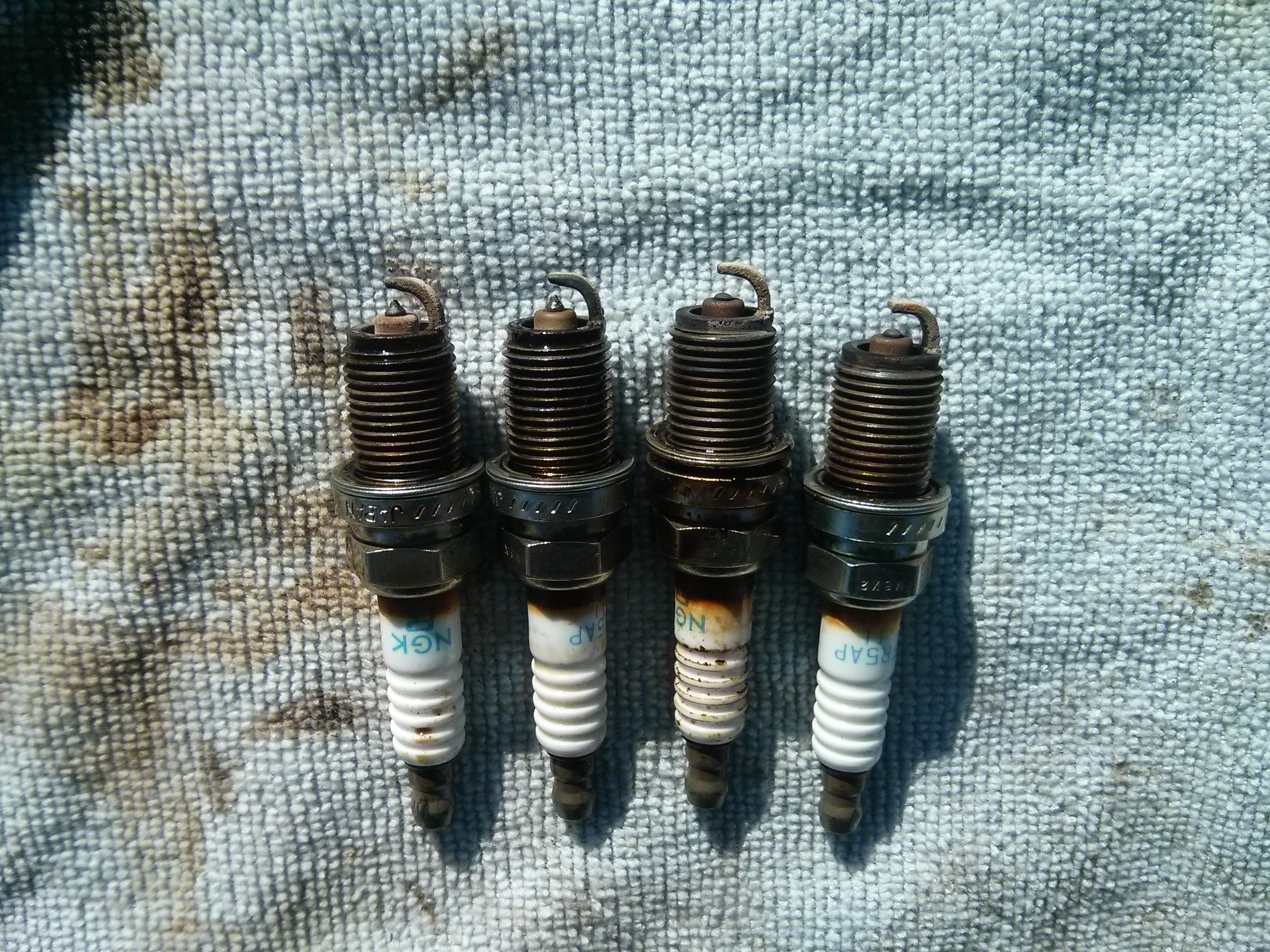 Used Spark Plugs